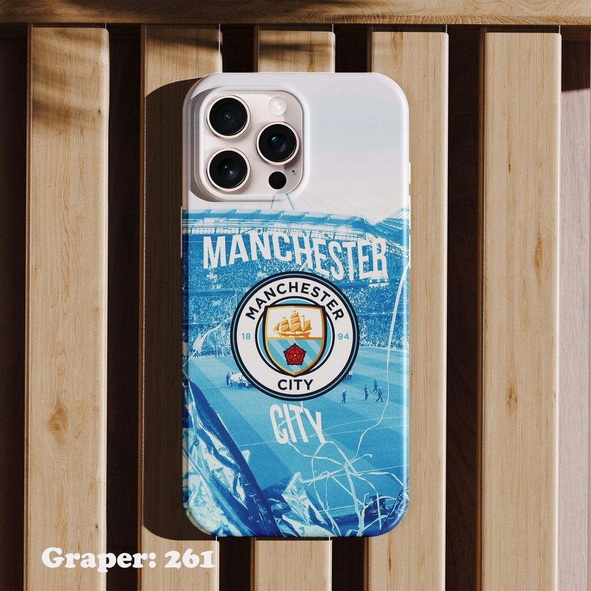 Phone case - Football - Sky Manchester - Design 261