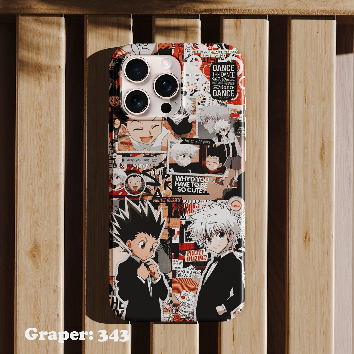 Phone case - Anime - strong friendship - Design 343