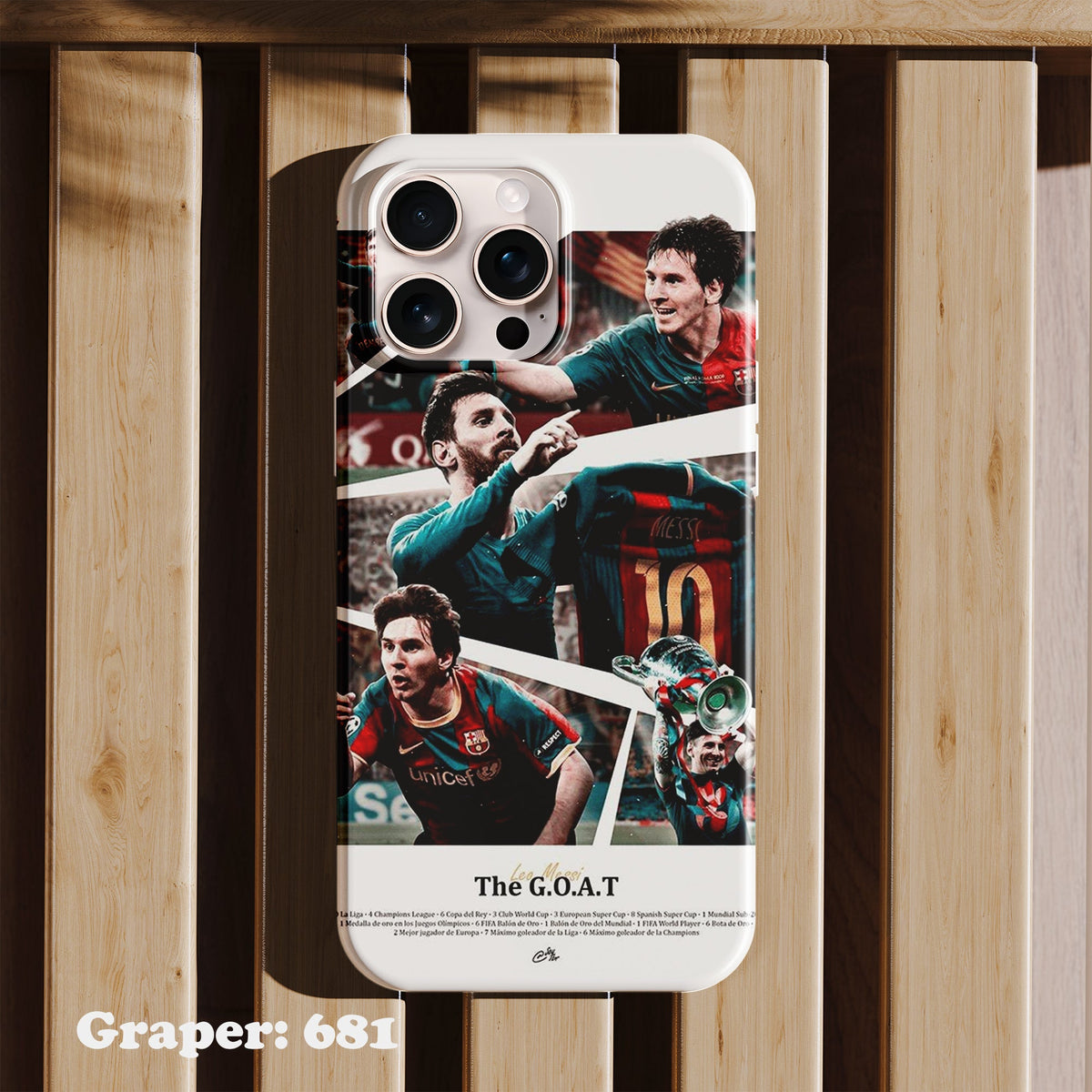 Phone case - Football - The Legend - Design 681