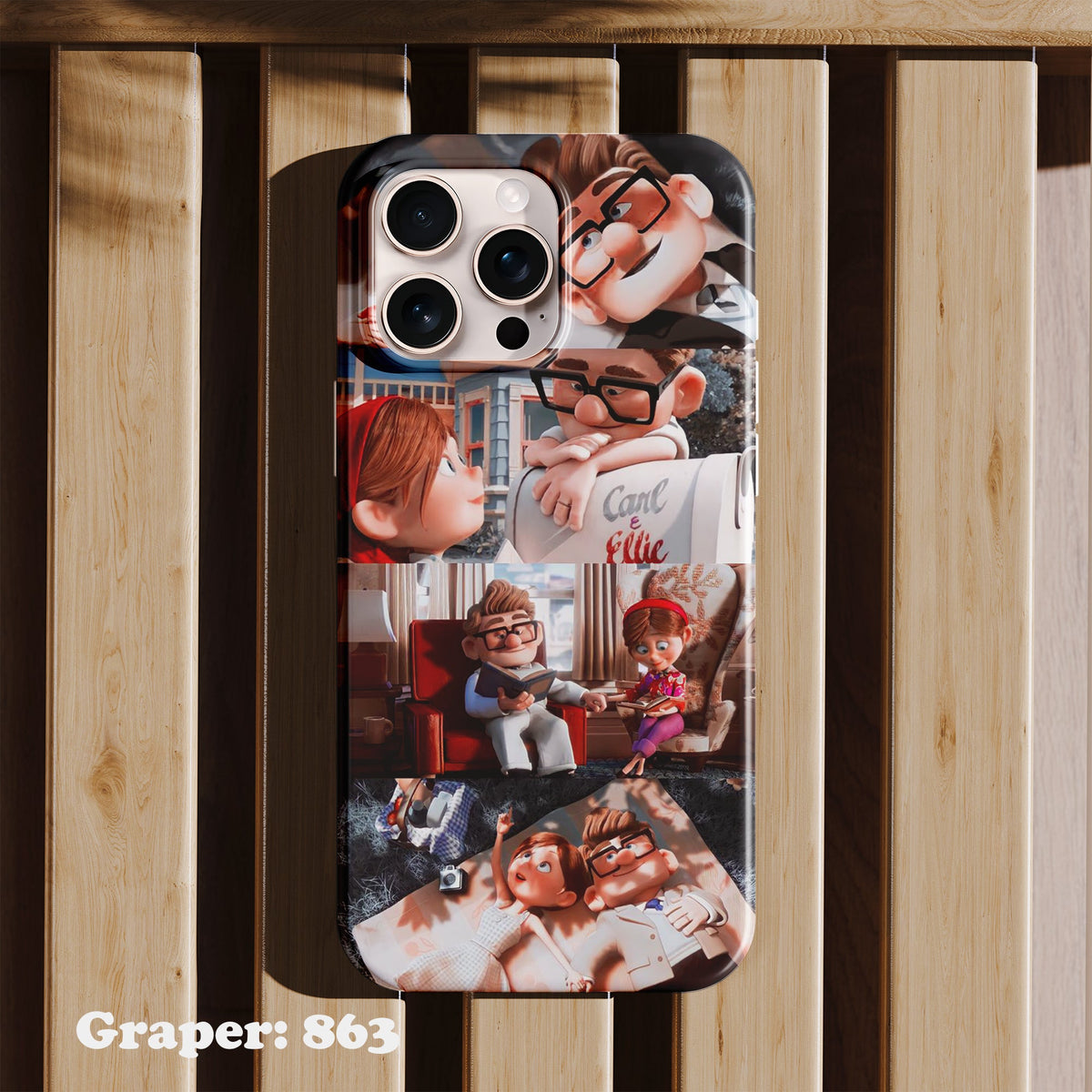 Phone case - Cartoon - Forever Love - Design 863