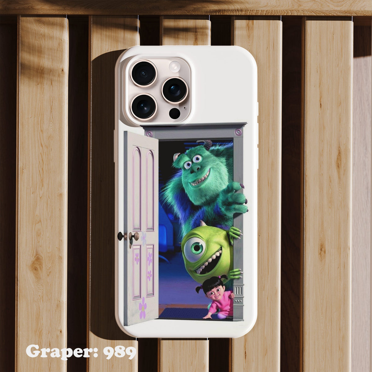 Phone case - Cartoon - Cute Monsters - Design 989