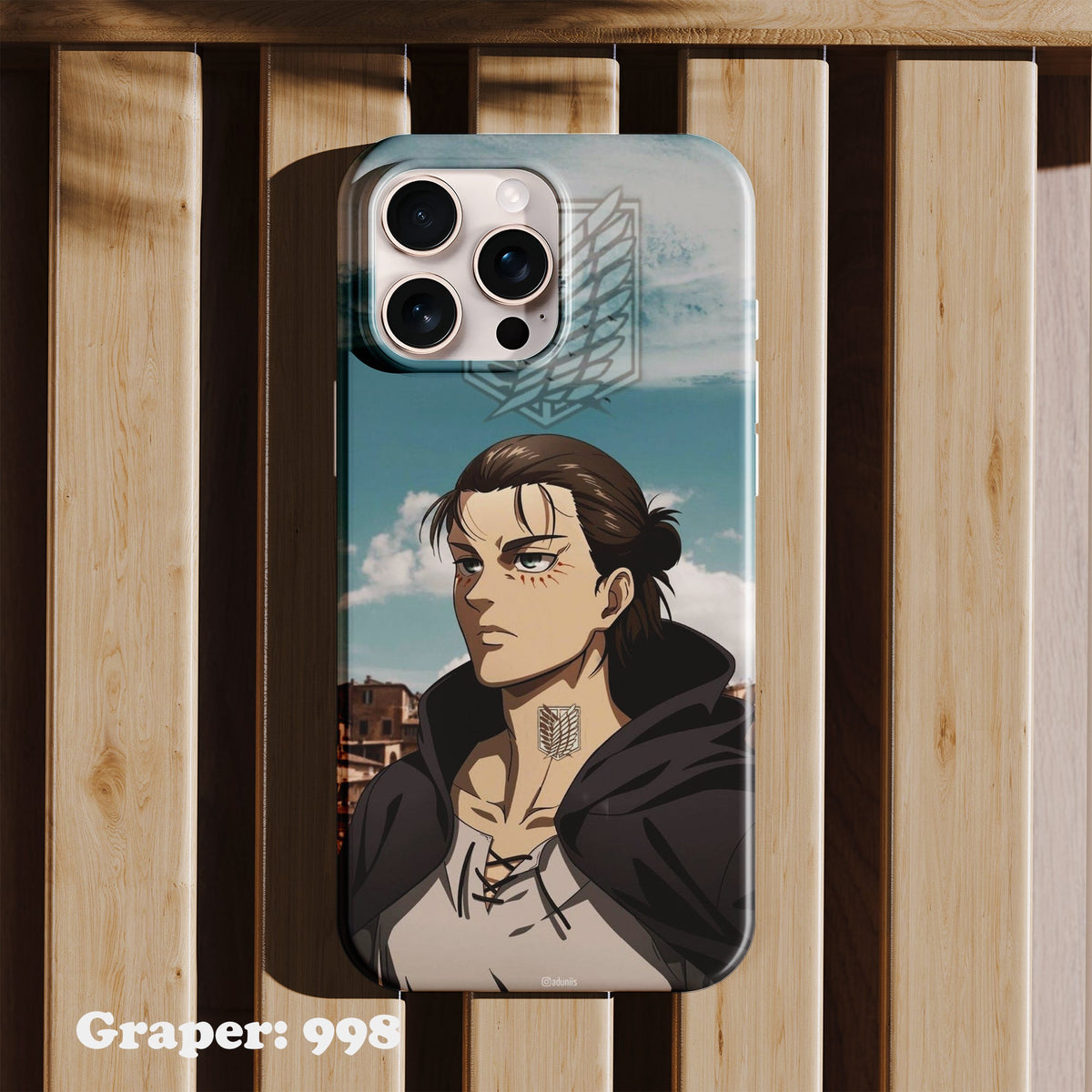 Phone case - Anime - Unbreakable Will - Design 998