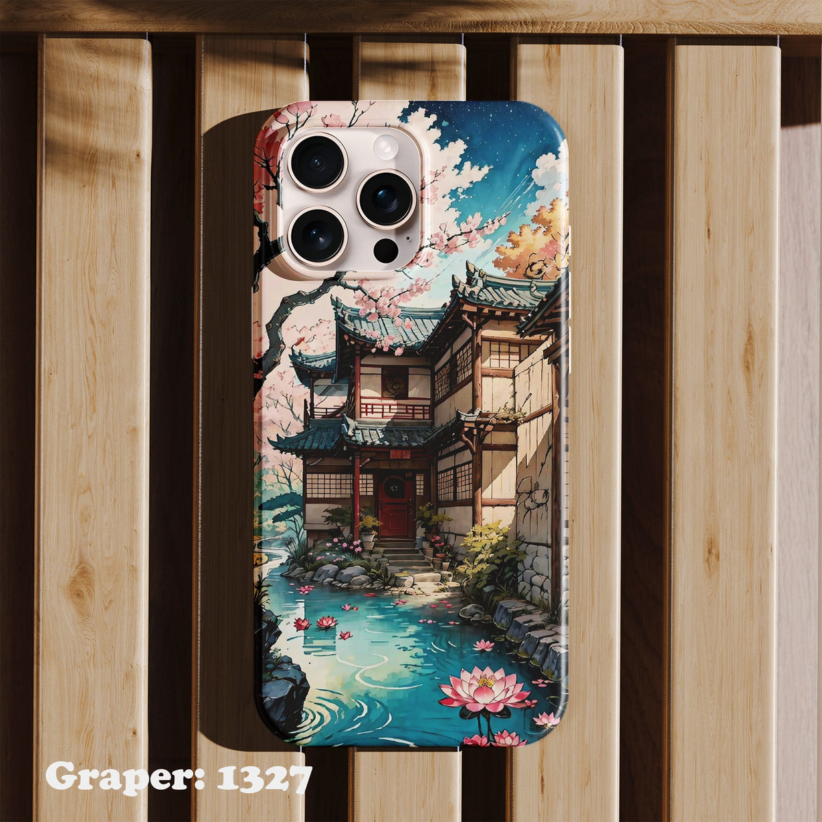 Phone case - Countries - Japan Spring - Design 1327
