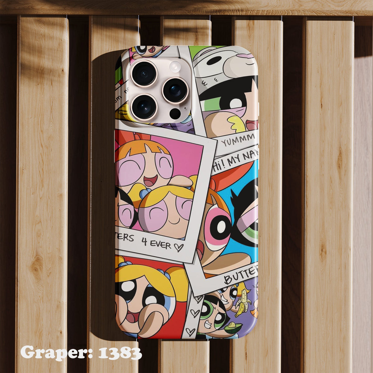 Phone case - Cartoon - Power Girls - Design 1383