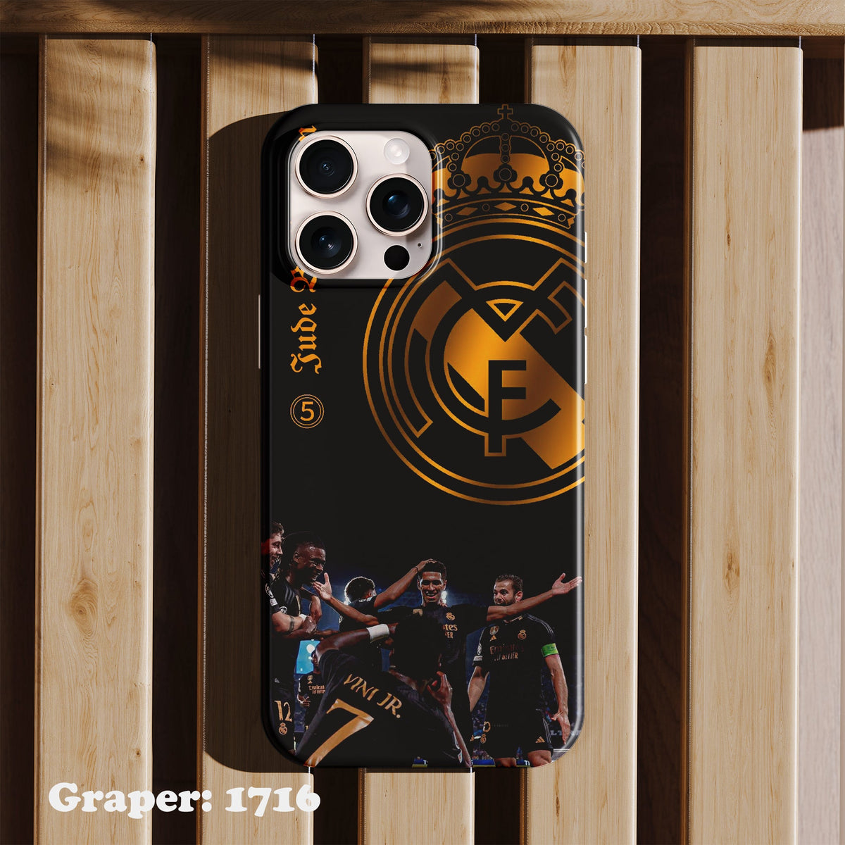 Phone case - Football - Golden Royal - Design 1716