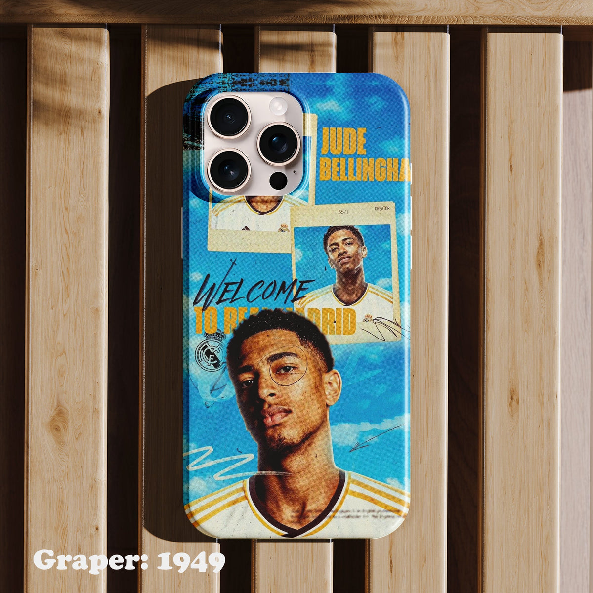 Phone case - Football - Royal Welcome - Design 1949