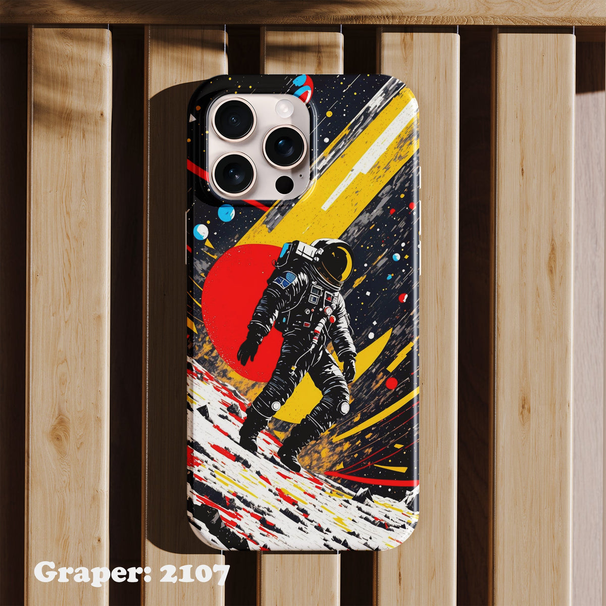 Phone case - Space - Astronaut - Design 2107