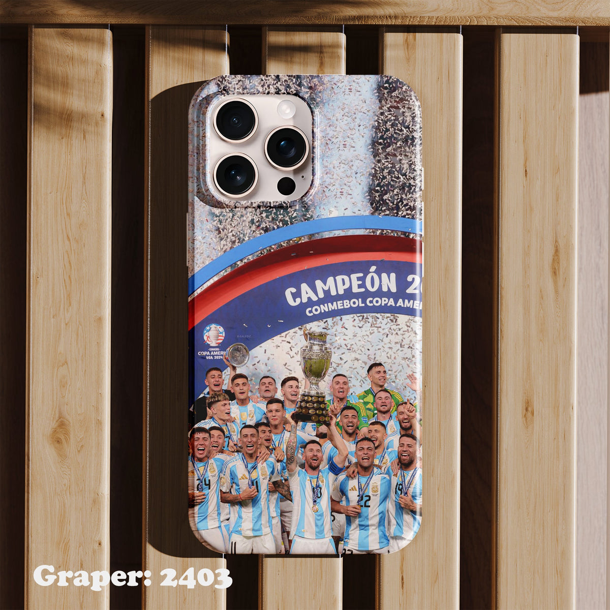 Phone case - Football - Continental Champions - Design 2403