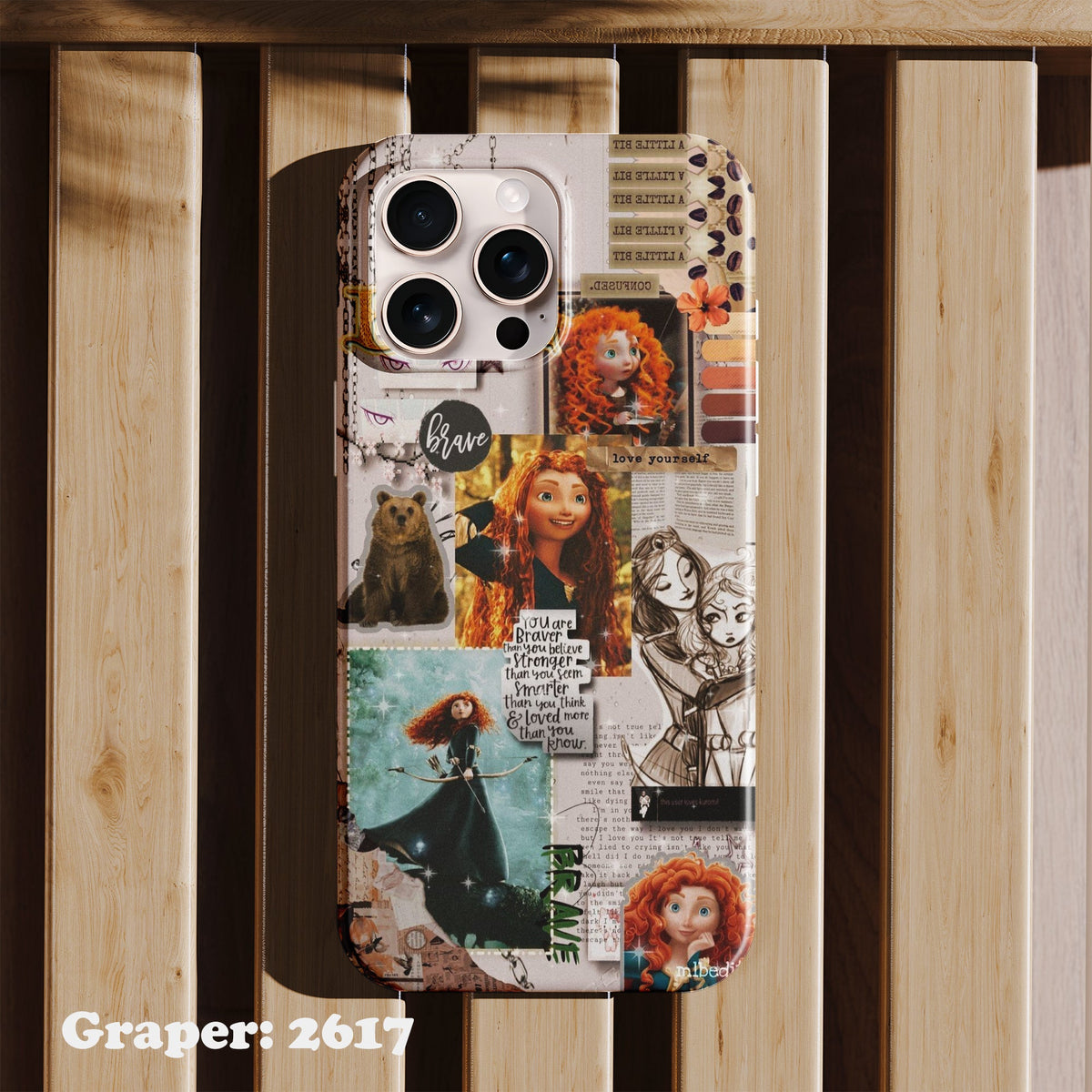 Phone case - Cartoon - Brave Soul - Design 2617