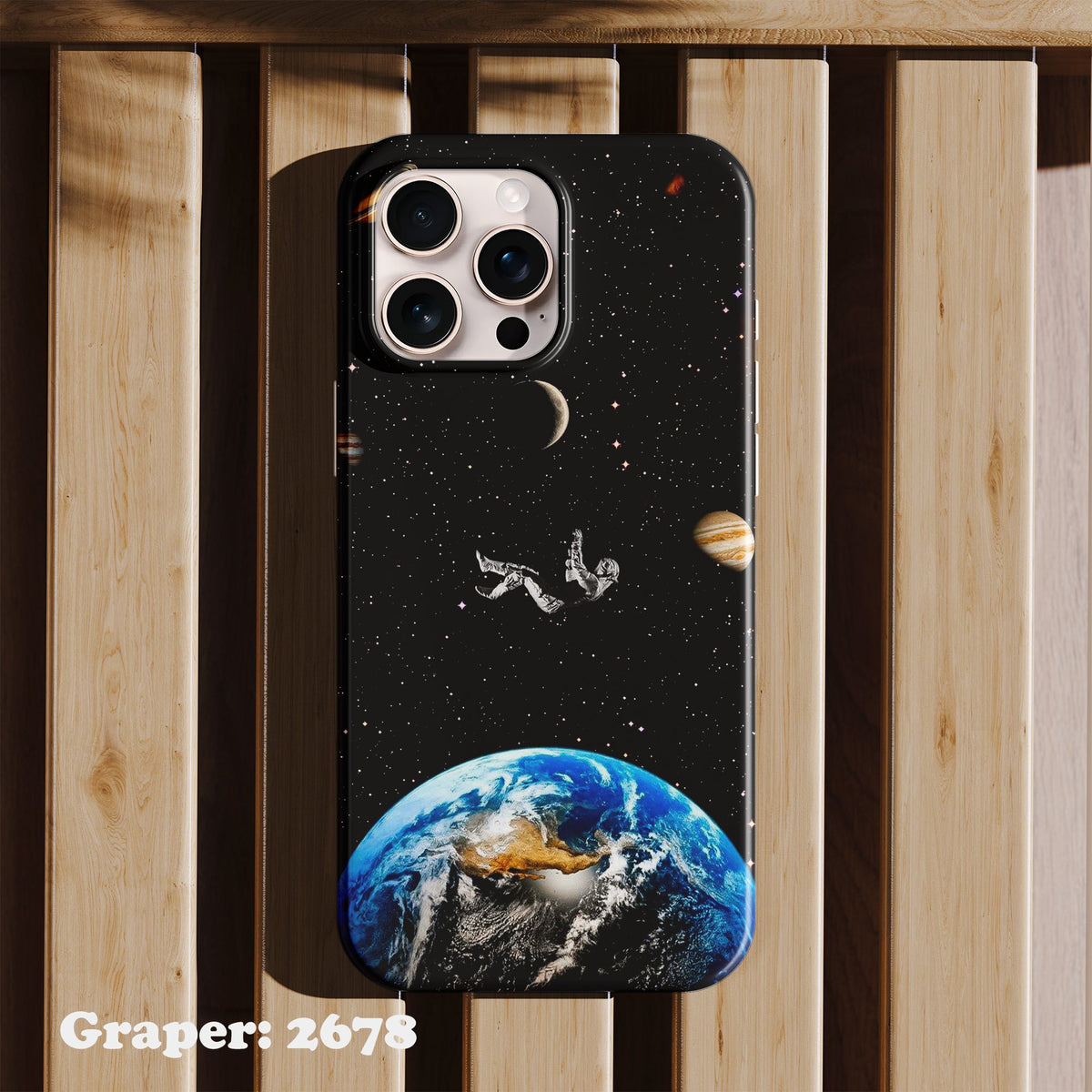 Phone case - Space - Falling Into Space - Design 2678