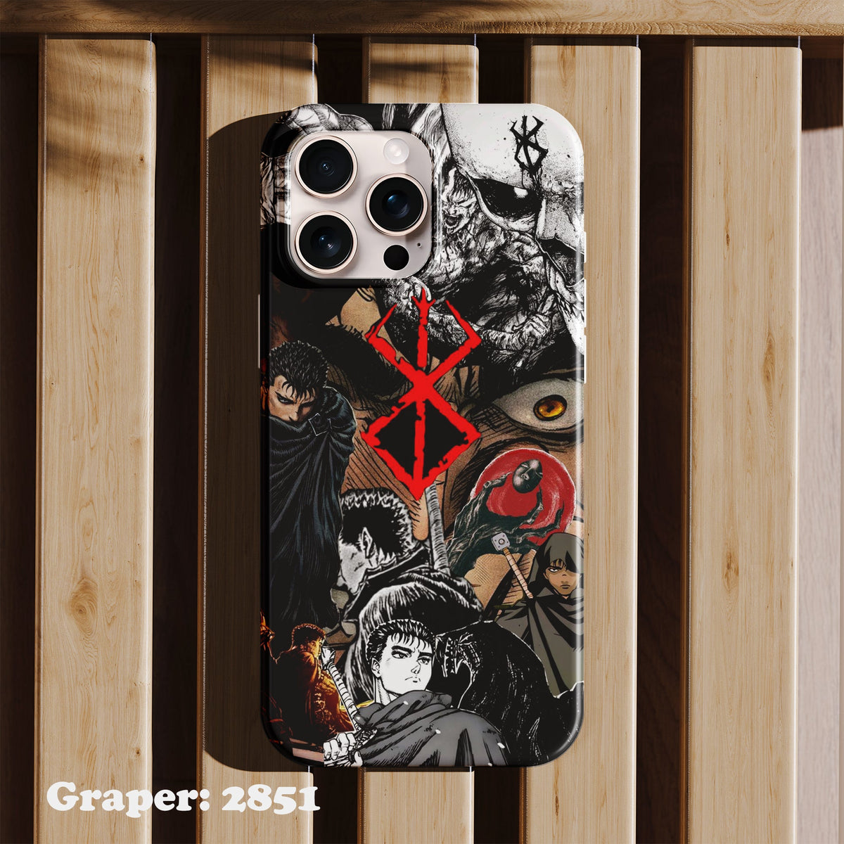 Phone case - Anime - Warrior’s Path - Design 2851
