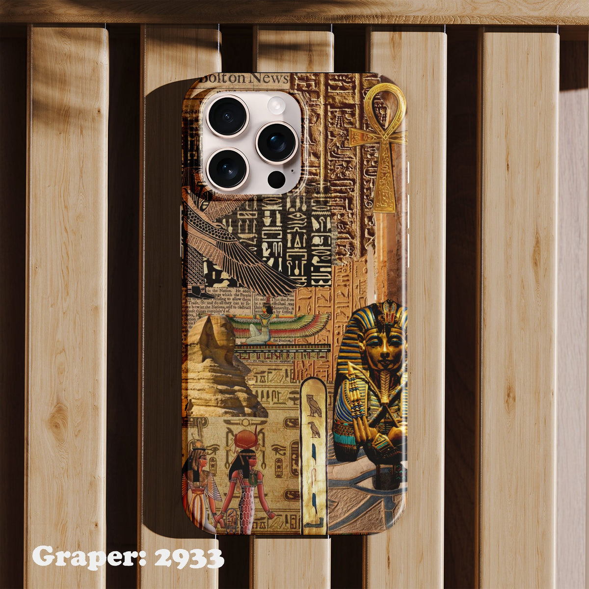 Phone case - Egypt & Pharaohs - Pharaoh Secrets - Design 2933