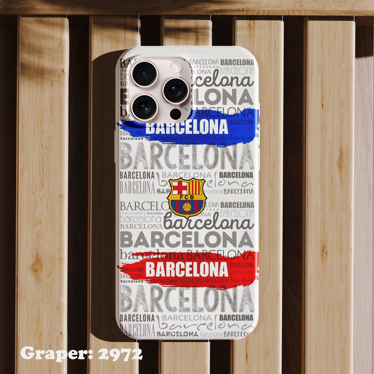 Phone case - Football - Barcelona Spirit - Design 2972