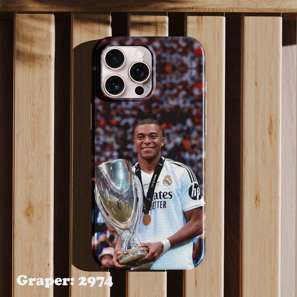 Phone case - Football - The Champion - Design 2974