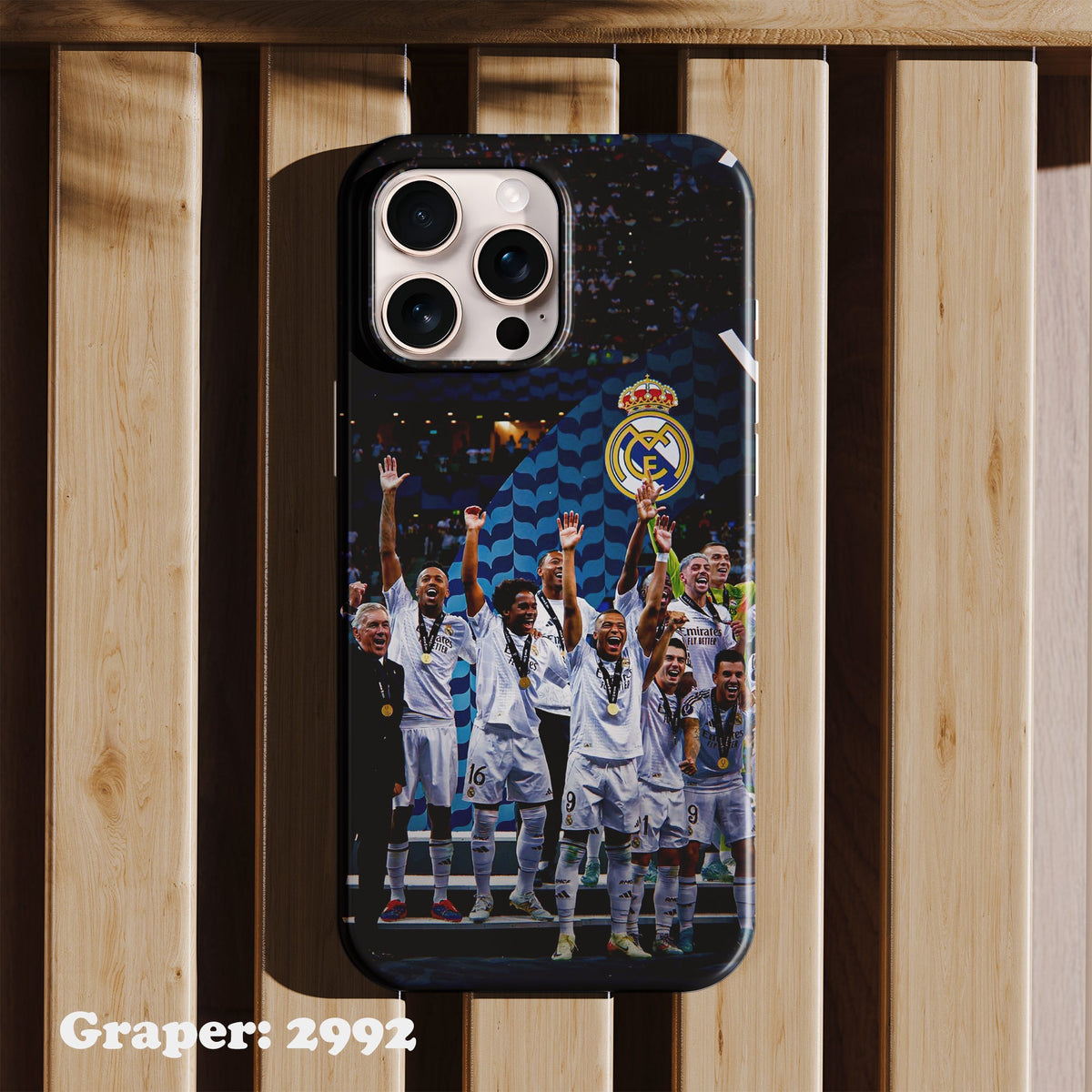 Phone case - Football - Royal Champions - Design 2992