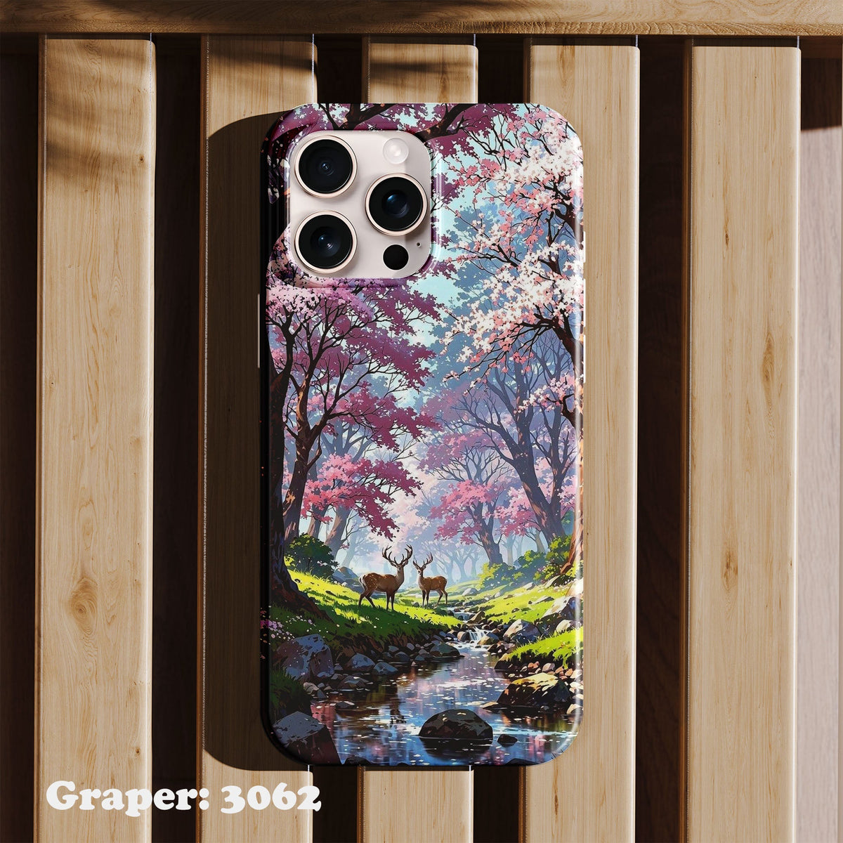 Phone case - Artistic Designs - Spring Serenity - Design 3062