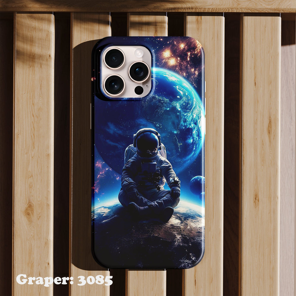 Phone case - Space - Cosmic Meditation - Design 3085
