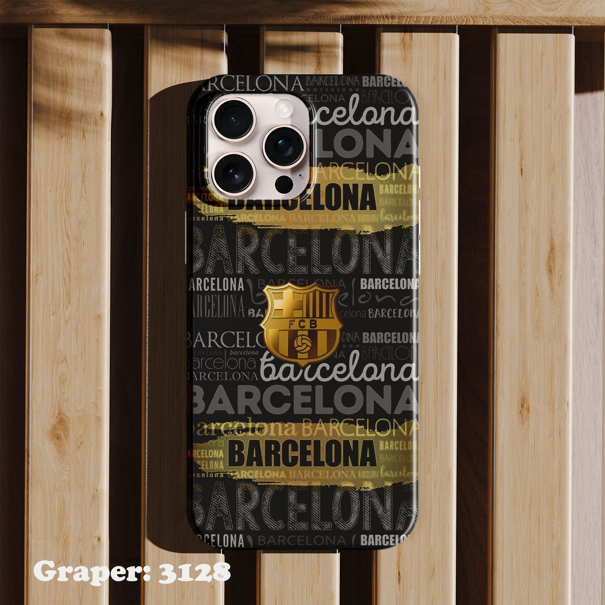 Phone case - Football - Barcelona Spirit - Design 3128