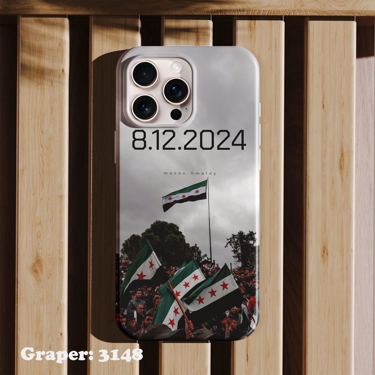 Phone case - Countries - Free Syria - Design 3148