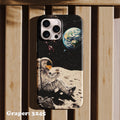 Phone case - Space - Coffee on the Moon - Design 3245