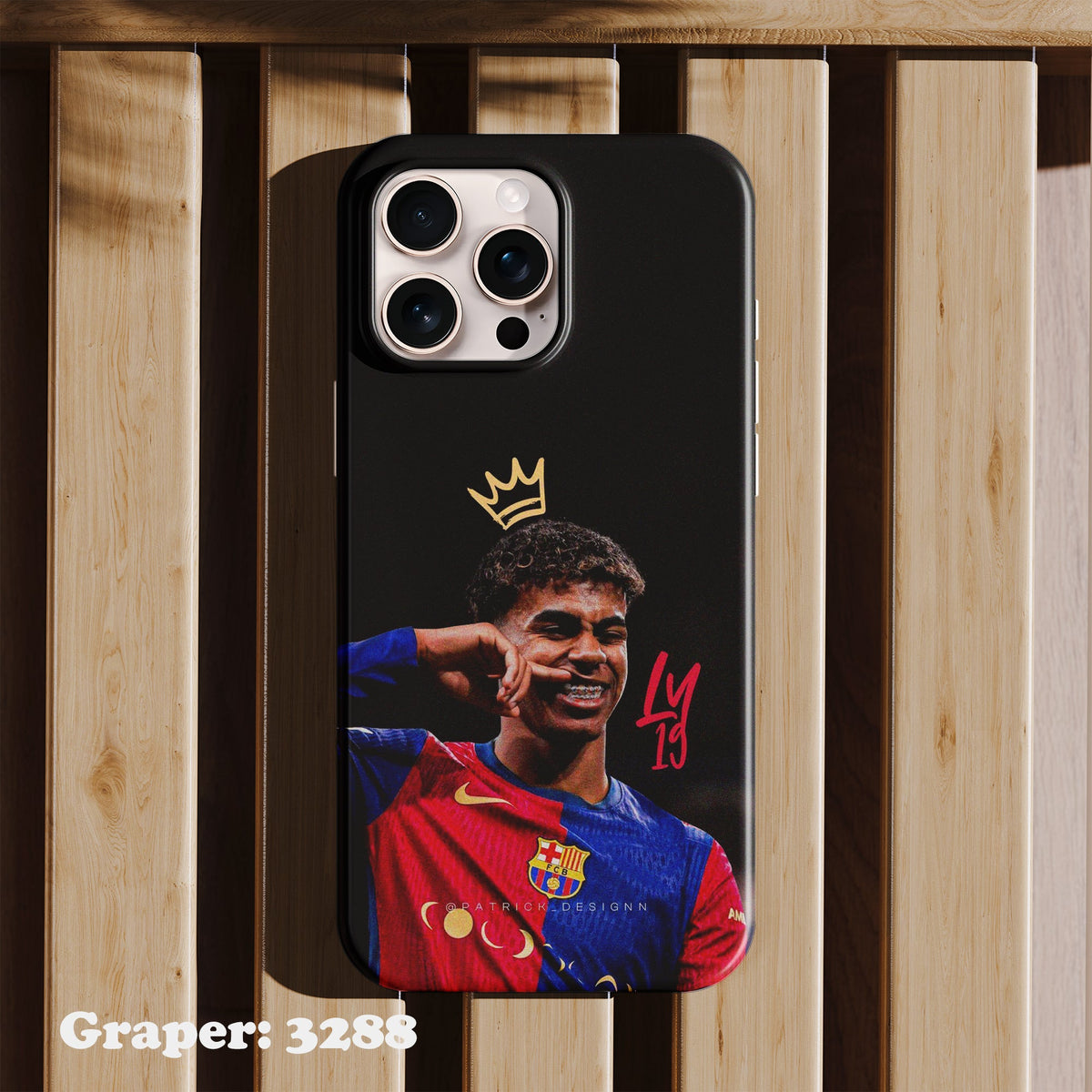 Phone case - Football - The Rising Prince - Design 3288