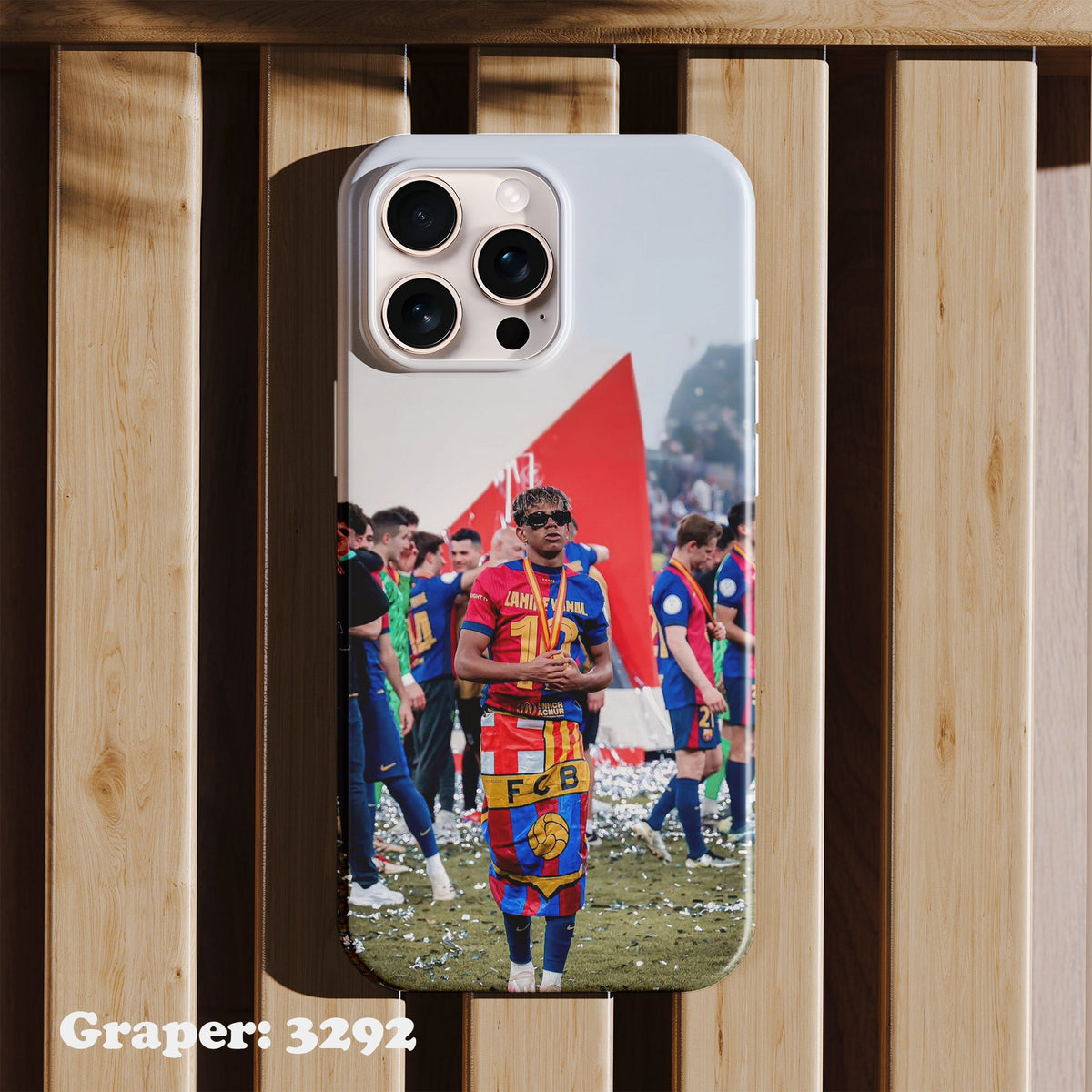 Phone case - Football - Crowned Beginning - Design 3292
