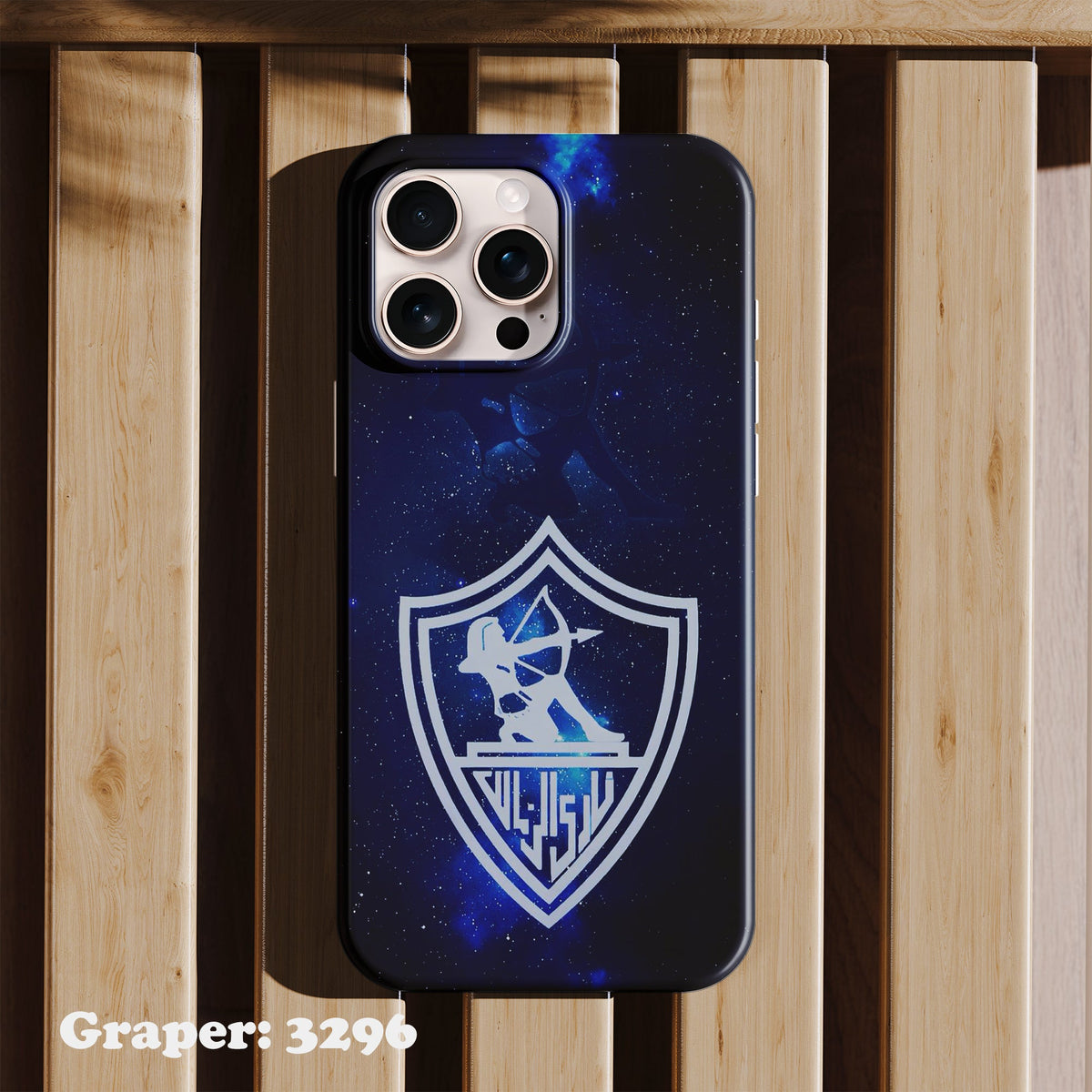 Phone case - Football - Knight Shield - Design 3296
