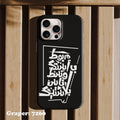Phone case - Typography - Tied to You - Design 7260