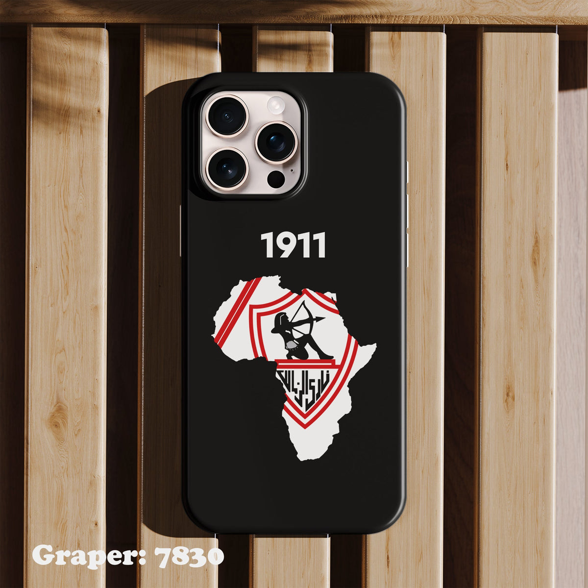 Phone case - Football - Heart of Africa - Design 7830